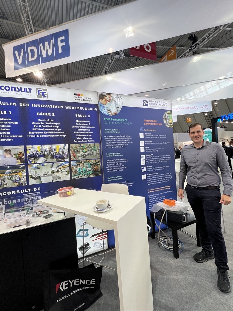 Angewandte Kunststofftechnik auf der Moulding Expo 2025 - Vorstellung Forschungsprojekt ExAM